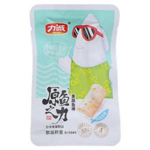 力诚鲜甜原味原鱼之力果蔬鱼棒