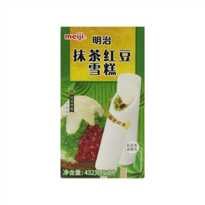 明治 抹茶红豆雪糕