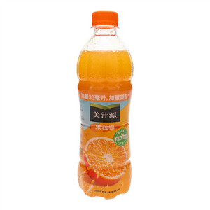 450ml美汁源果粒橙橙汁饮料
