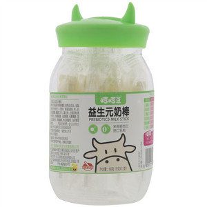 咭咭豆草莓味益生元奶棒
