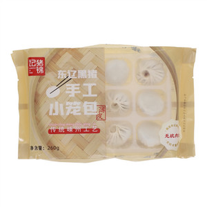 猪锦记东辽黑猪手工小笼包(薄皮)
