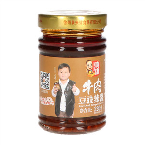 真康牛肉豆豉辣酱(半固态调味料)