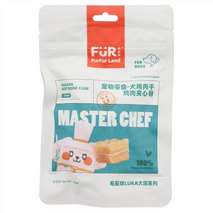 FURFUR LAND 毛星球鸡肉夹心骨宠物零食