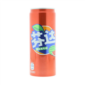 可口可乐芬达西瓜味汽水330ml