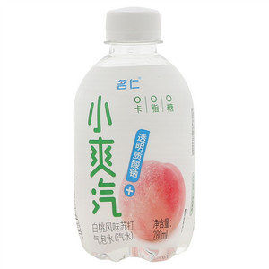 名仁白桃风味小爽汽苏打气泡水