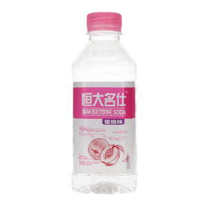 恒大名仕蜜桃味苏打饮料