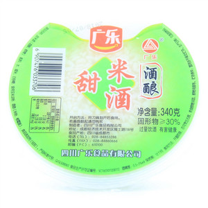 广乐340克甜米酒