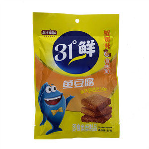 85g鳕鱼豆腐(蟹黄味)