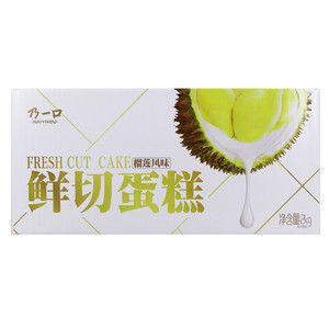 乃一口鲜切蛋糕（榴莲风味）