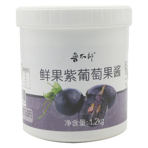 鲁太郎鲜果紫葡萄果酱
