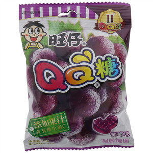 旺仔QQ糖葡萄味凝胶糖果