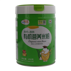 童嘟嘟高钙+高铁有机营养米粉
