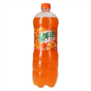 美年达橙味果味型汽水