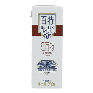 百特红百特高优质牛奶 灭菌调制乳（大枣 枸杞）