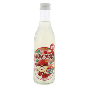 汉口二厂励志汽水含气荔枝饮料