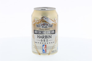 哈尔滨啤酒小麦王330ml听