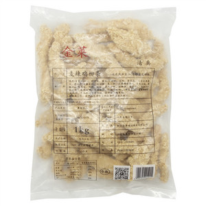 金莱麦辣鸡柳条速冻调制食品(非即食生制品)