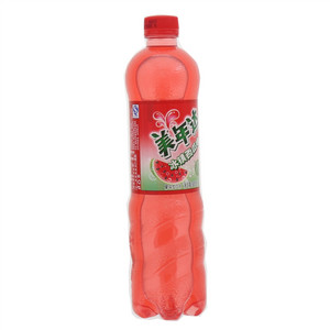 美年达冰镇西瓜味汽水600ml
