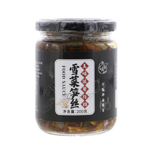 熊爸森林雪菜笋丝（酱腌菜）