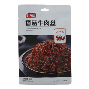 谷健香菇牛肉丝（香辣大闸蟹味）