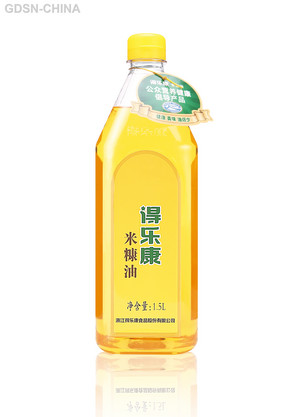 得乐康1.5L油米糠油/瓶