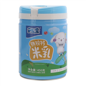 嘉贝爱钙铁锌米乳