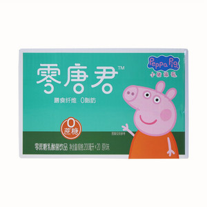 零唐君小猪佩奇原味零蔗糖乳酸菌饮品