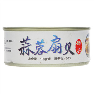 鞠家铺子蒜蓉扇贝罐头