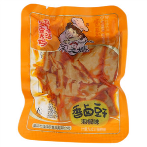 宋大妈泡椒味香卤豆干