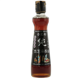 香芝郁头道冷榨纯黑芝麻香油