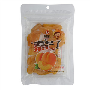80g泰芒了黄桃干