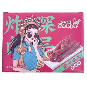 香之派香辣味虎皮鸡爪