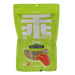 快乐金谷麻辣味豌豆小麻花