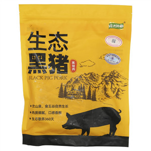 龙大肉食黑猪去皮五花肉块