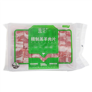 葱花精制羔羊肉片