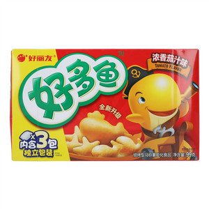 好丽友好多鱼浓香茄汁味焙烤马铃薯膨化食品