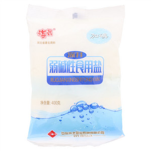 海晶加碘深井弱碱性食用盐