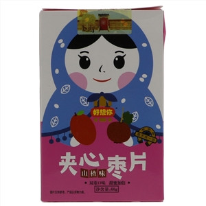 好想你山楂味夹心枣片