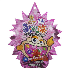 上珍果草莓味跳跳糖