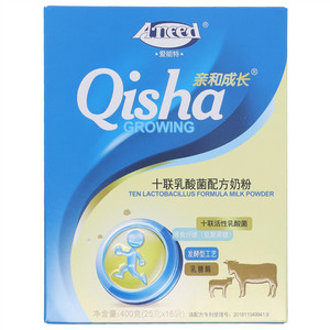 爱能特亲和成长十联乳酸菌配方奶粉