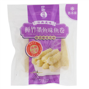 四海鱼蛋鲜竹墨鱼味鱼卷