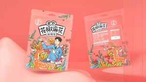 君欢花椒麻花138g麻辣味