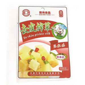 国伟泡椒味去皮榨菜芯