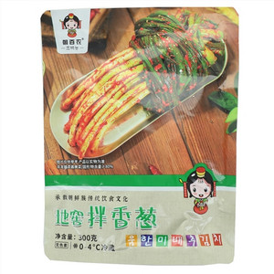 朝百农地窖拌香葱