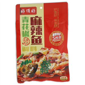 好顶好青花椒麻辣鱼调料