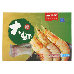 海和七道鲜冻大虾