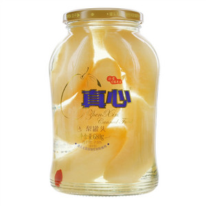 真心梨罐头