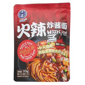淘麦熊辣味火辣炸酱面