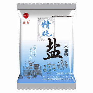 桂花牌无碘精制盐