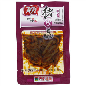有友酸菜味猪皮晶